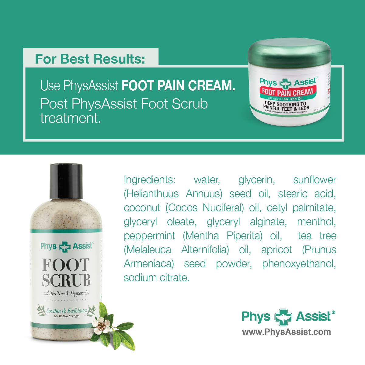 Natural apricot seed powder foot exfoliator for cracked heels