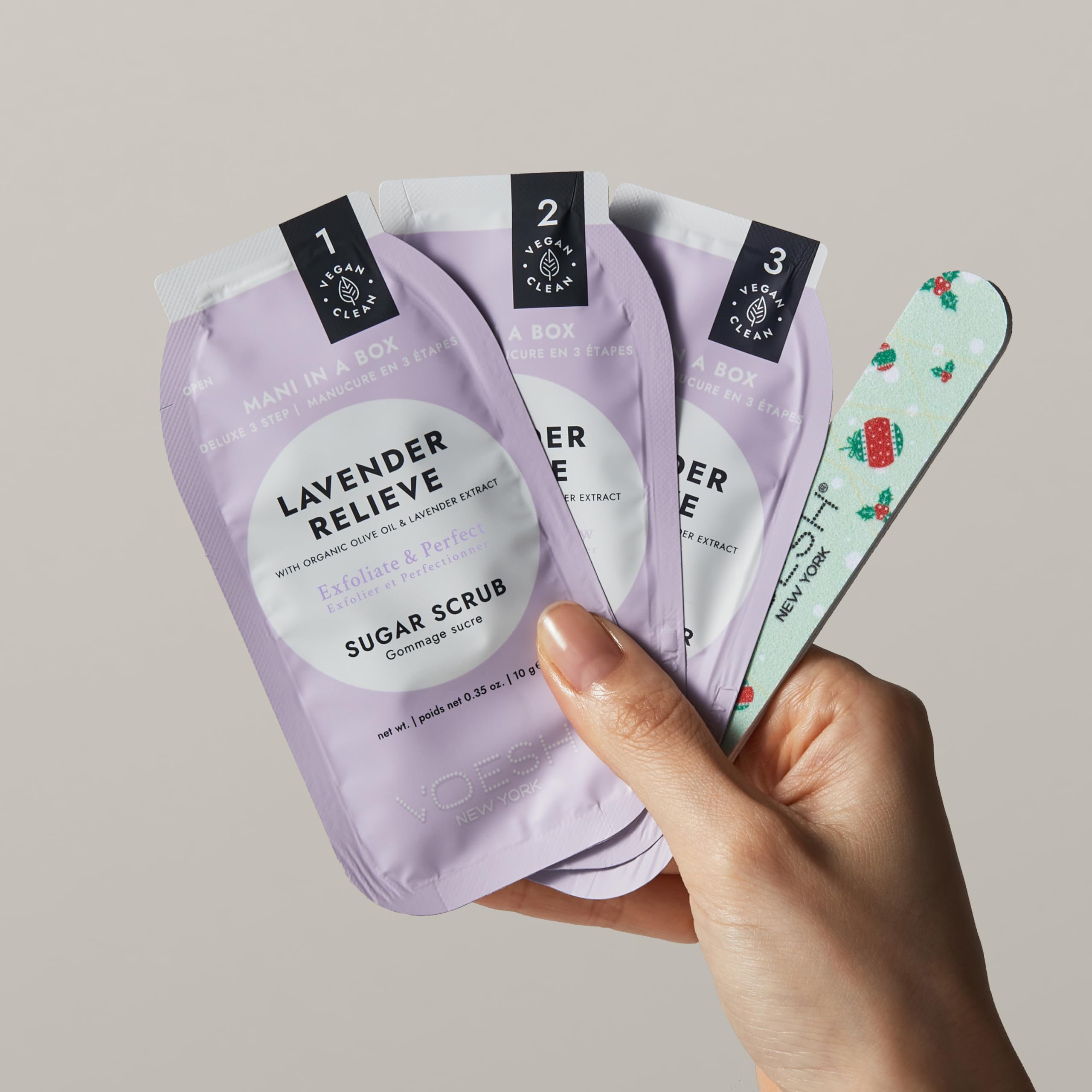 Voesh cream mask sachet for deep hand hydration