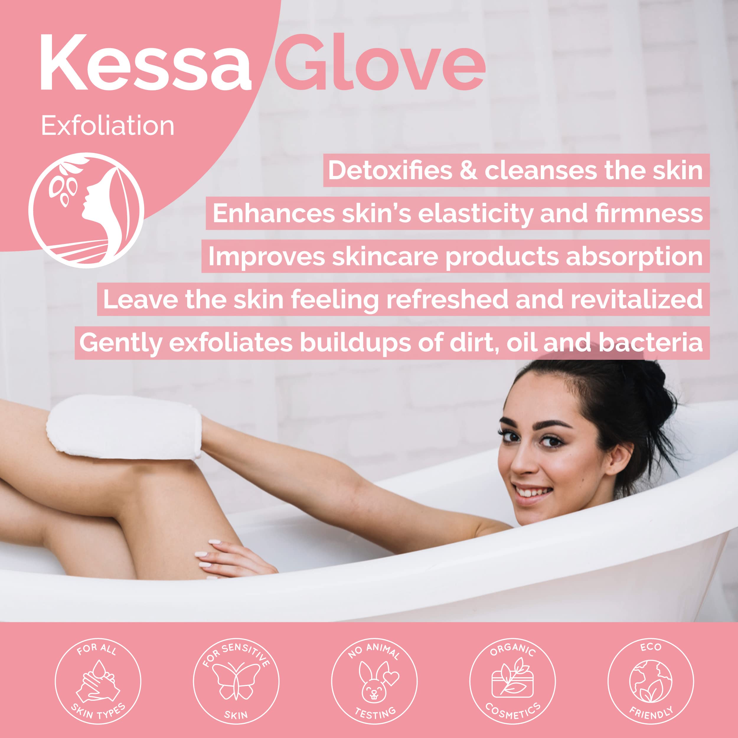 Fatima's Garden Kessa Glove with hanging loop detail