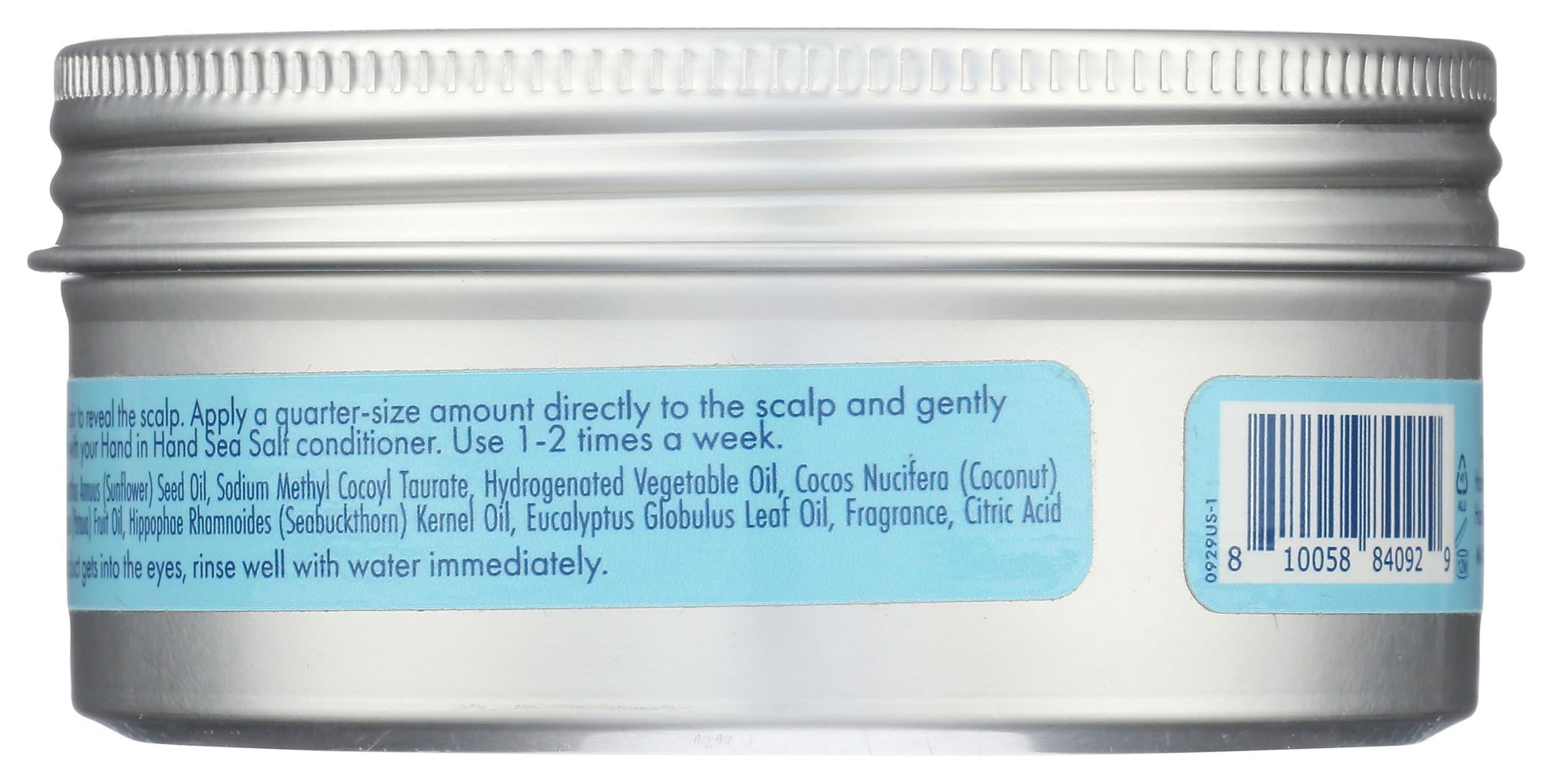 Hand In Hand sea salt detox scalp scrub texture