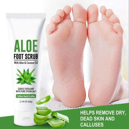 Foot scrub benefits for dry skin and calluses