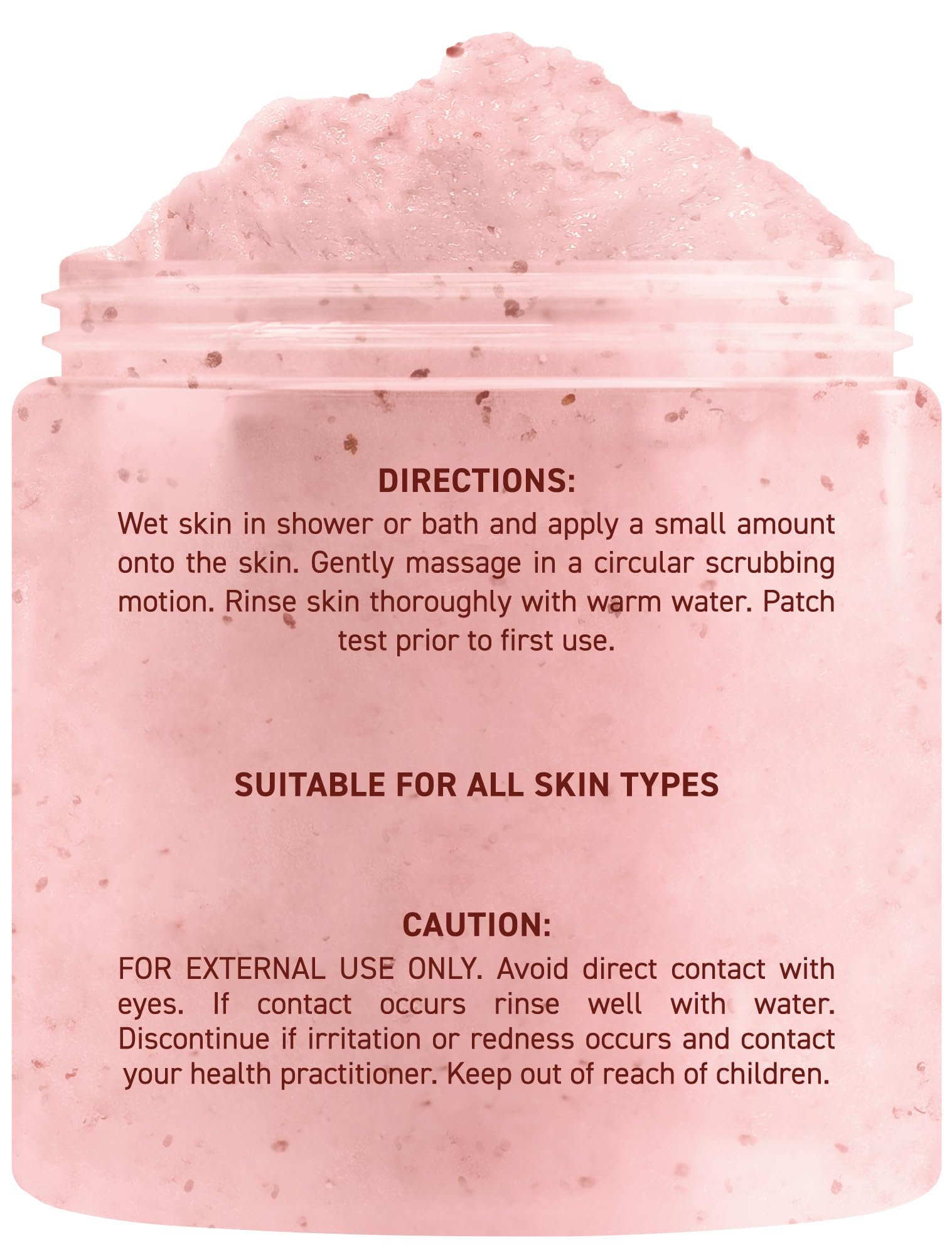 Texture of Brooklyn Botany Strawberry Shortcake Body Scrub