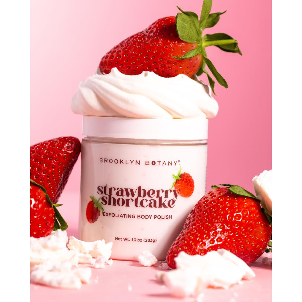Ingredients label of Brooklyn Botany Strawberry Body Polish