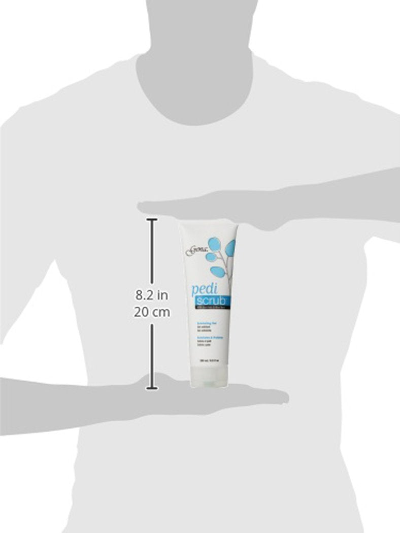 Deep exfoliating foot gel for removing calluses and smoothing dry heels