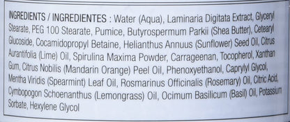 Authentic Footlogix seaweed scrub for professional use