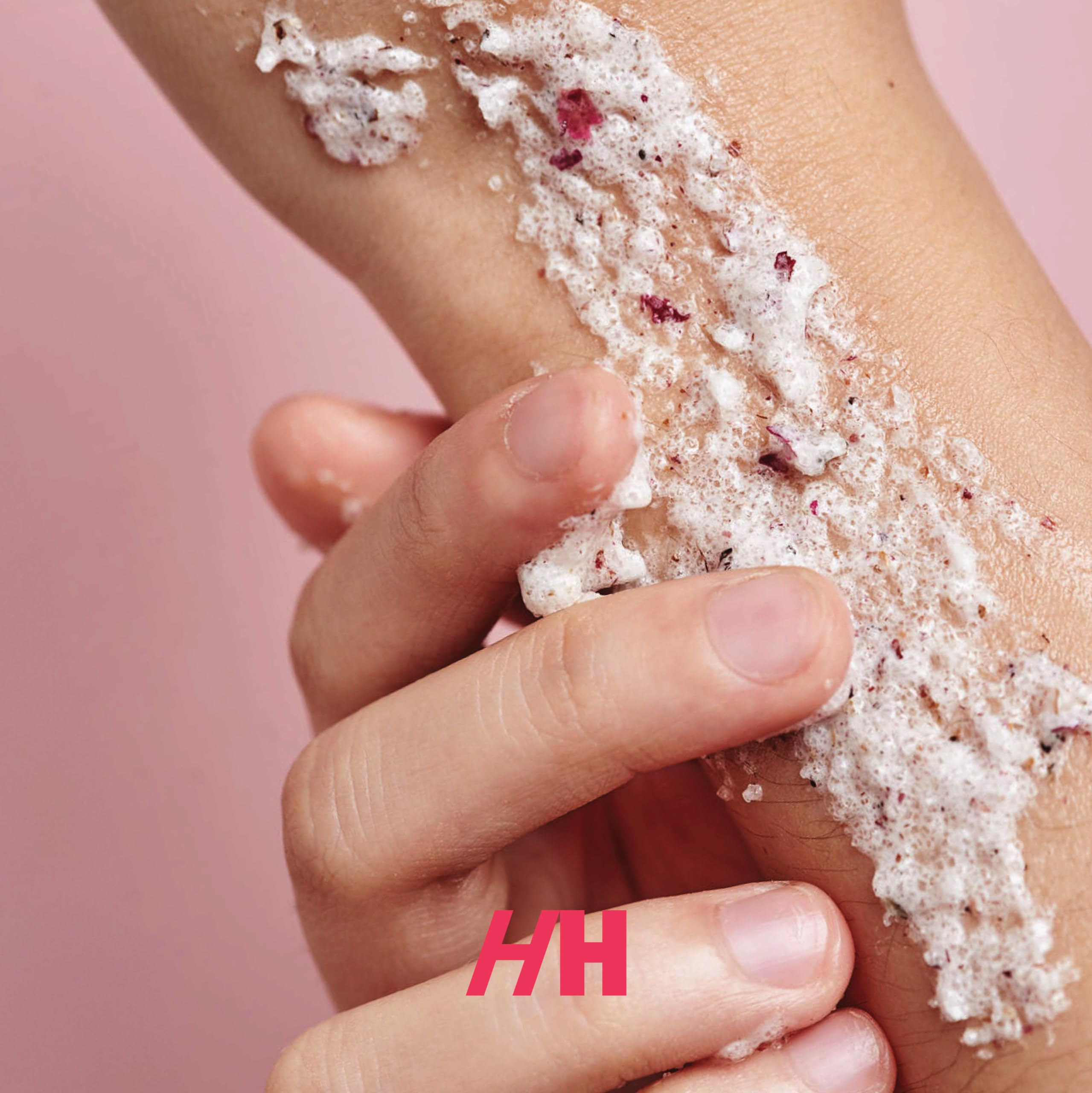 Handmade Heroes natural foot and body exfoliator packaging