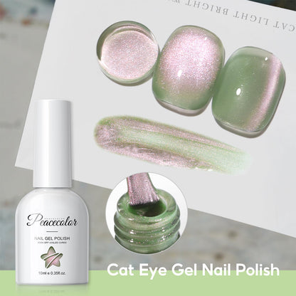 Professional manicure kit with 6 Peacecolor gel shades