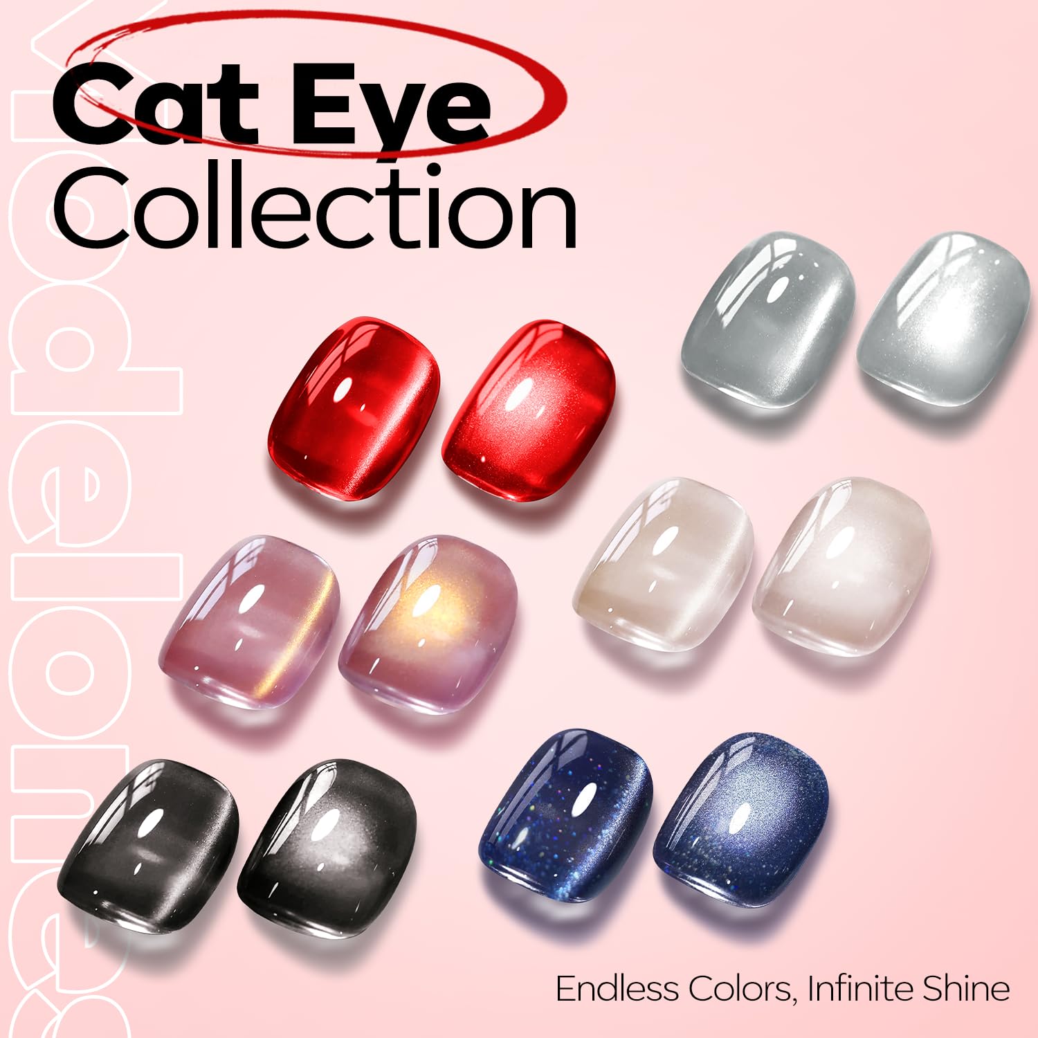 Modelones 15 fluid ounce gel polish label details