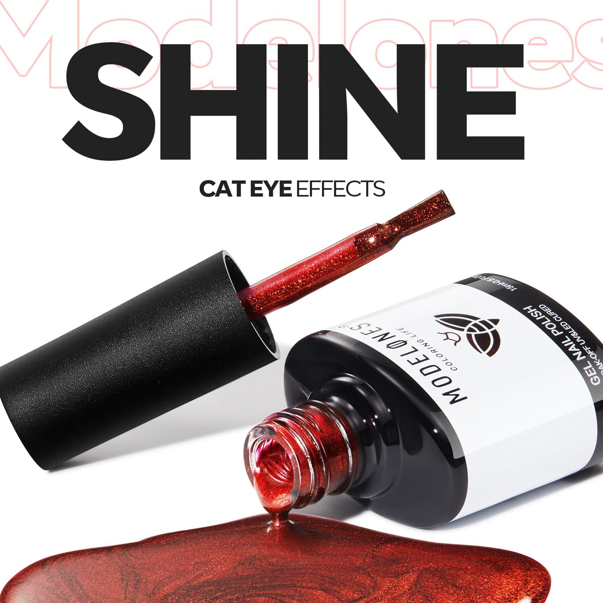 Demonstration of the magnetic wand creating the shifting cat-eye design