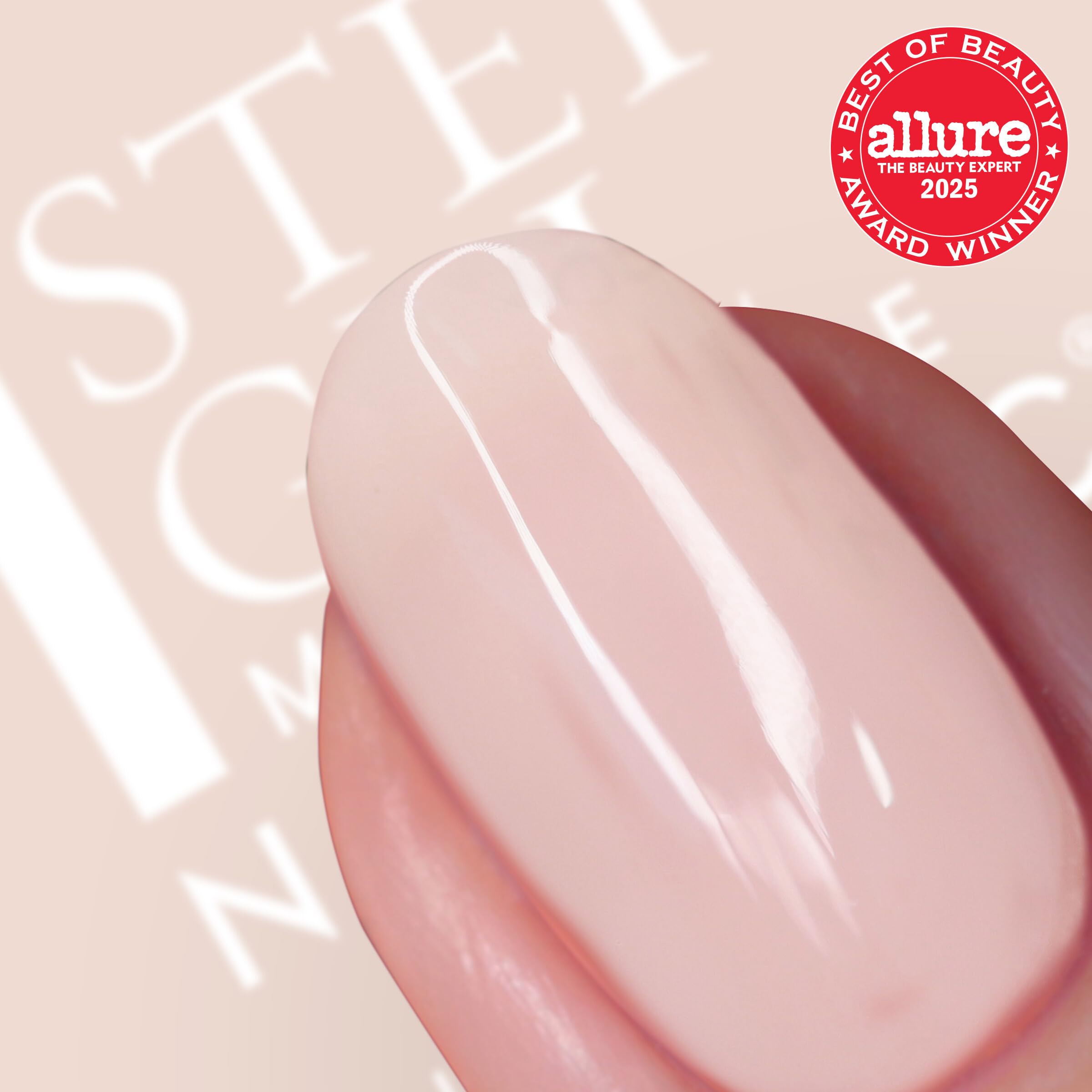 Nails Inc It Is Topless Renee sheer pink bottle close up