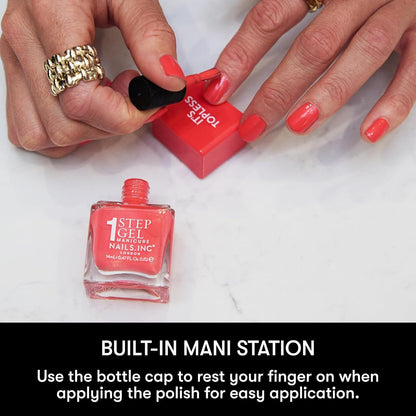 Nails Inc 14 milliliters gel-like polish bottle back view