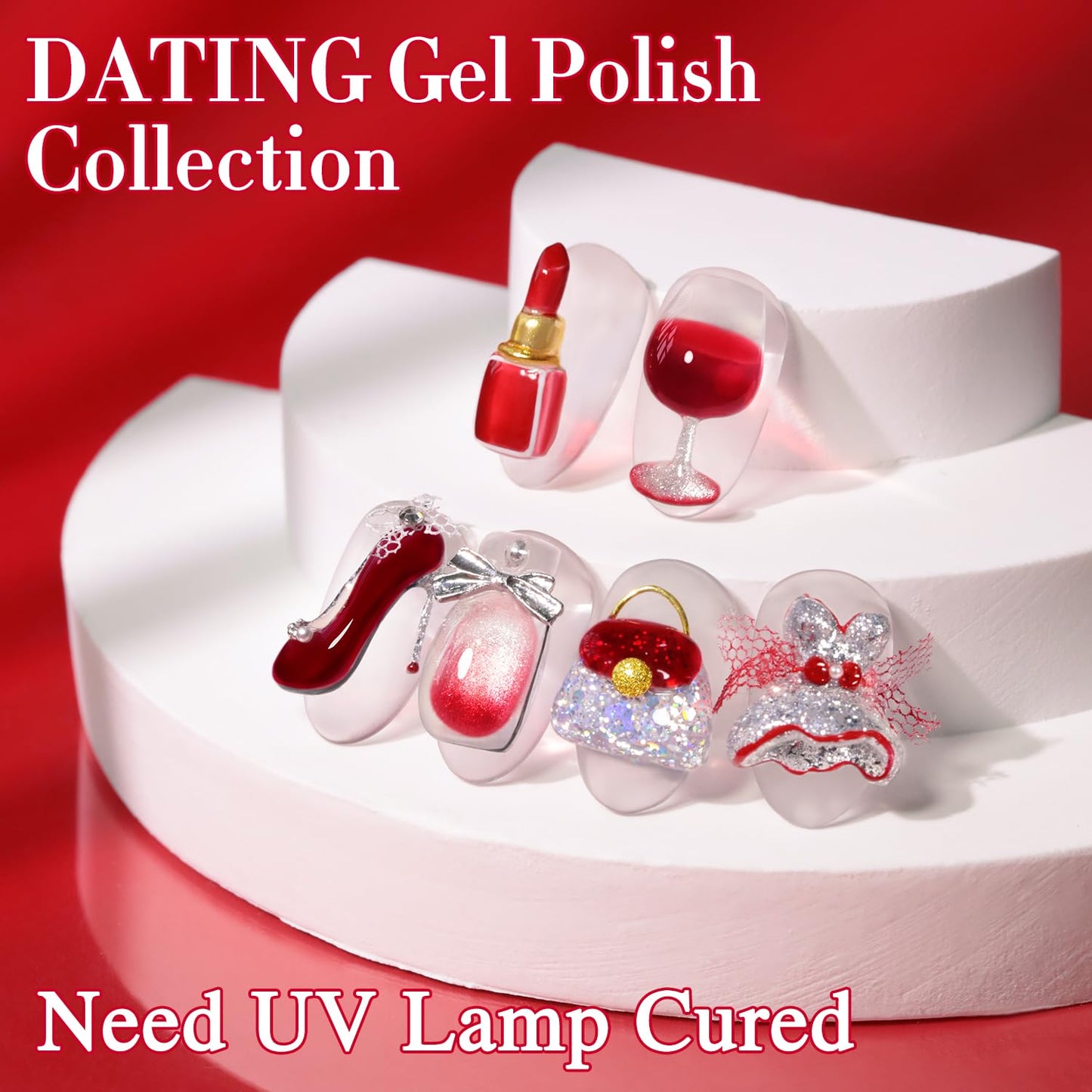 Instructions for using Double Rhythm gel polish set