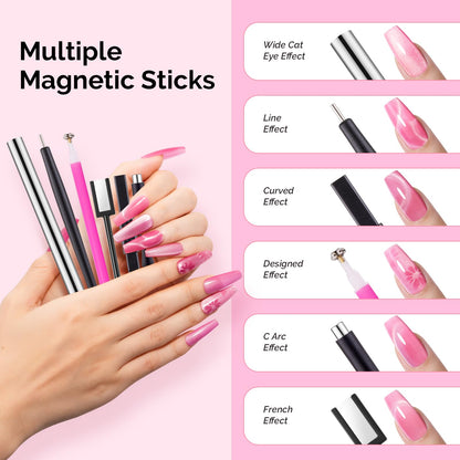 MelodySusie cat eye gel polish collection bottle details