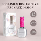 MelodySusie gel polish bottle displayed alongside professional nail tools