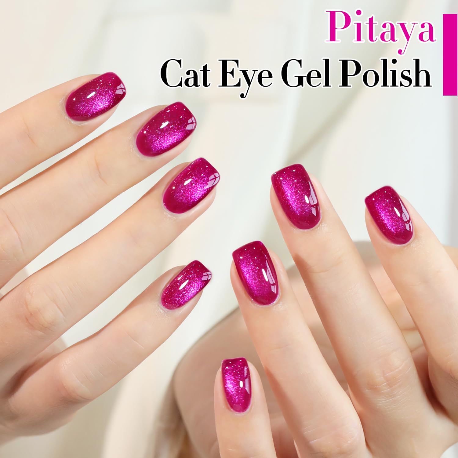 Double Rhythm nail polish bottle with magnetic wand tool