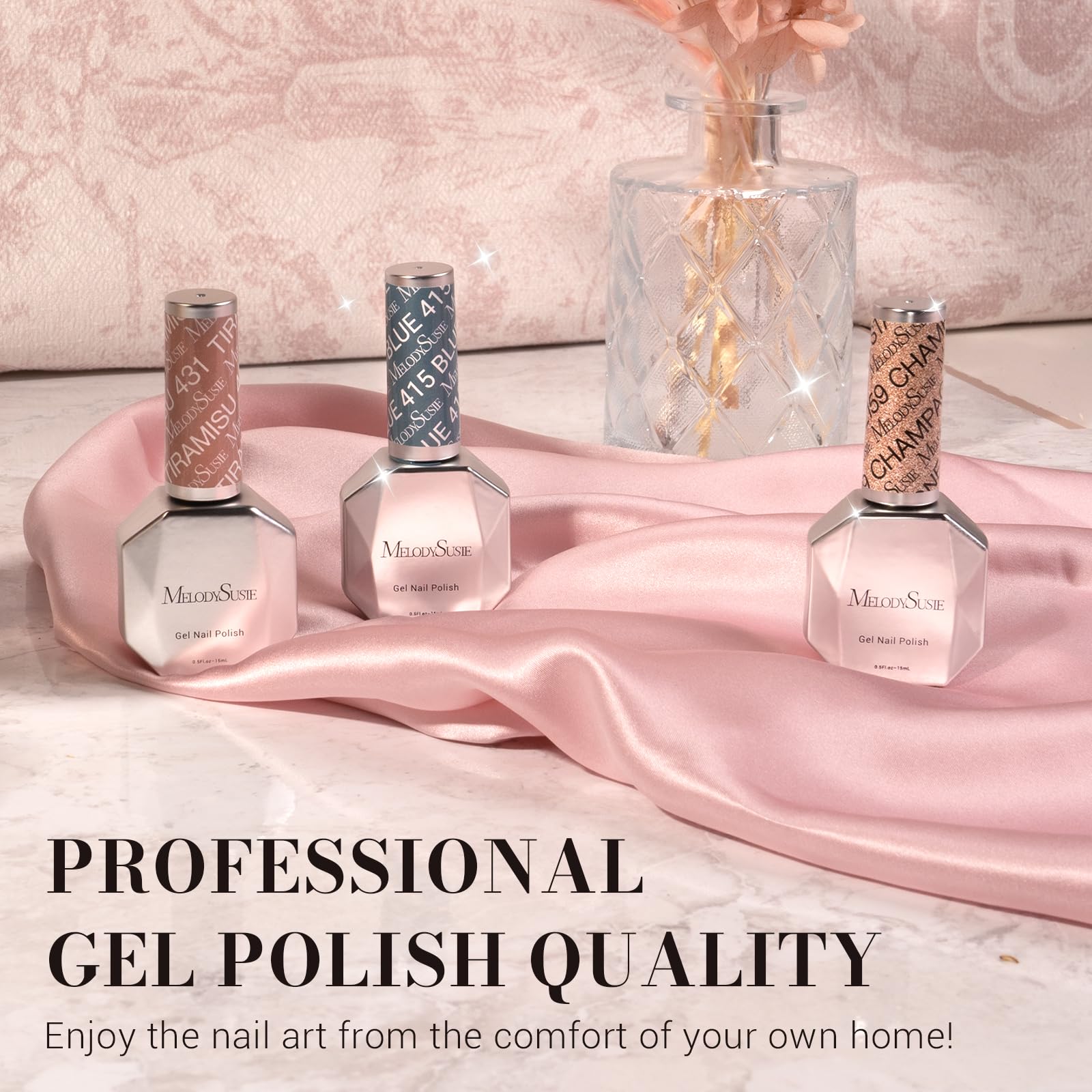 Professional nail art design using MelodySusie neon pink