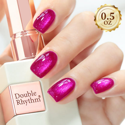 Double Rhythm gel polish kit packaging and magnet