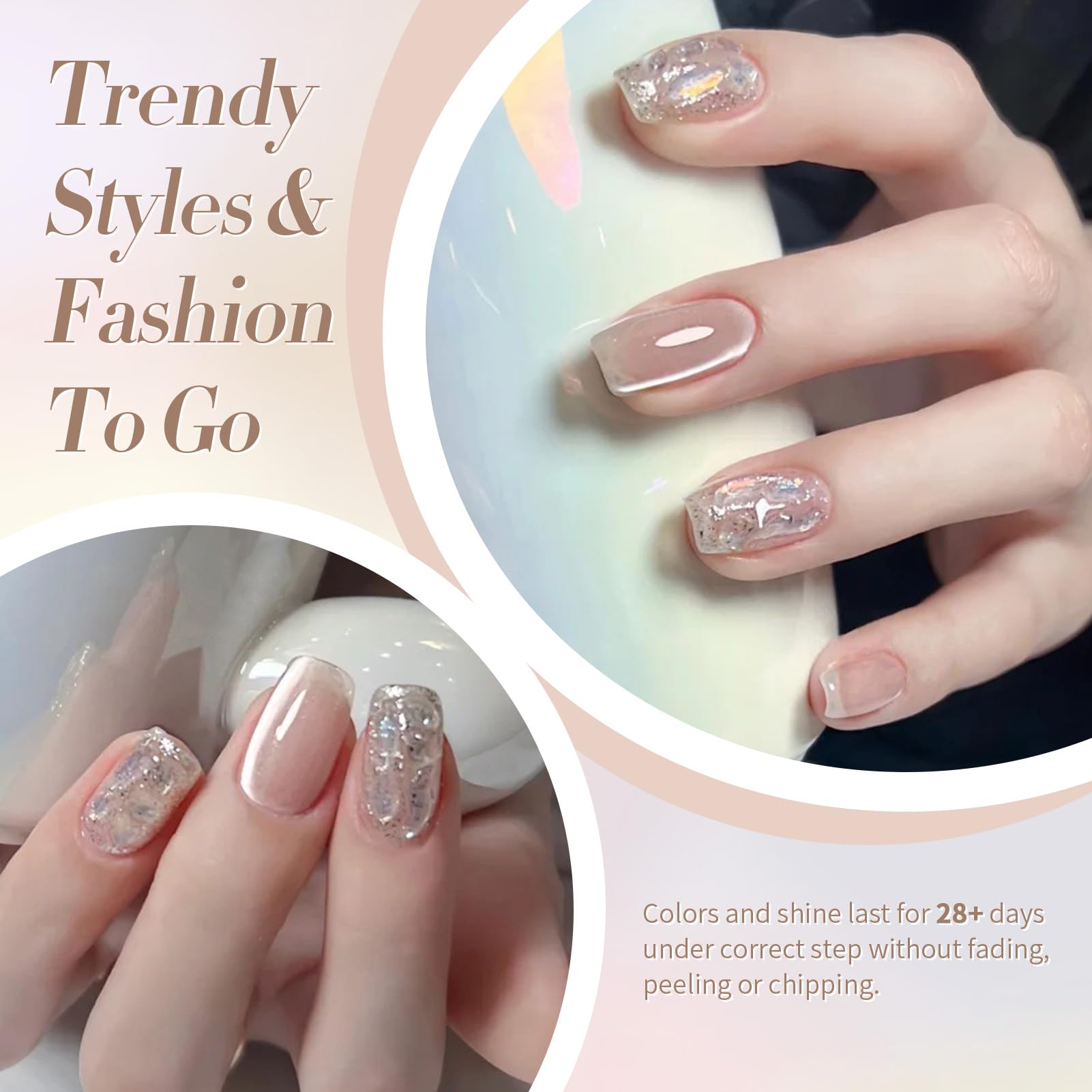 Born Pretty magnetic gel polish bottle label