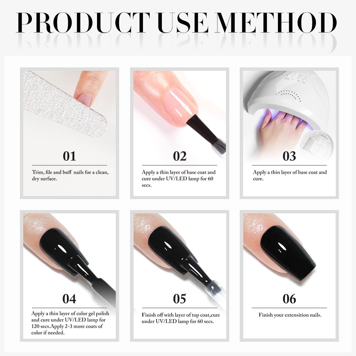 Double Rhythm gel polish kit set of two bottles