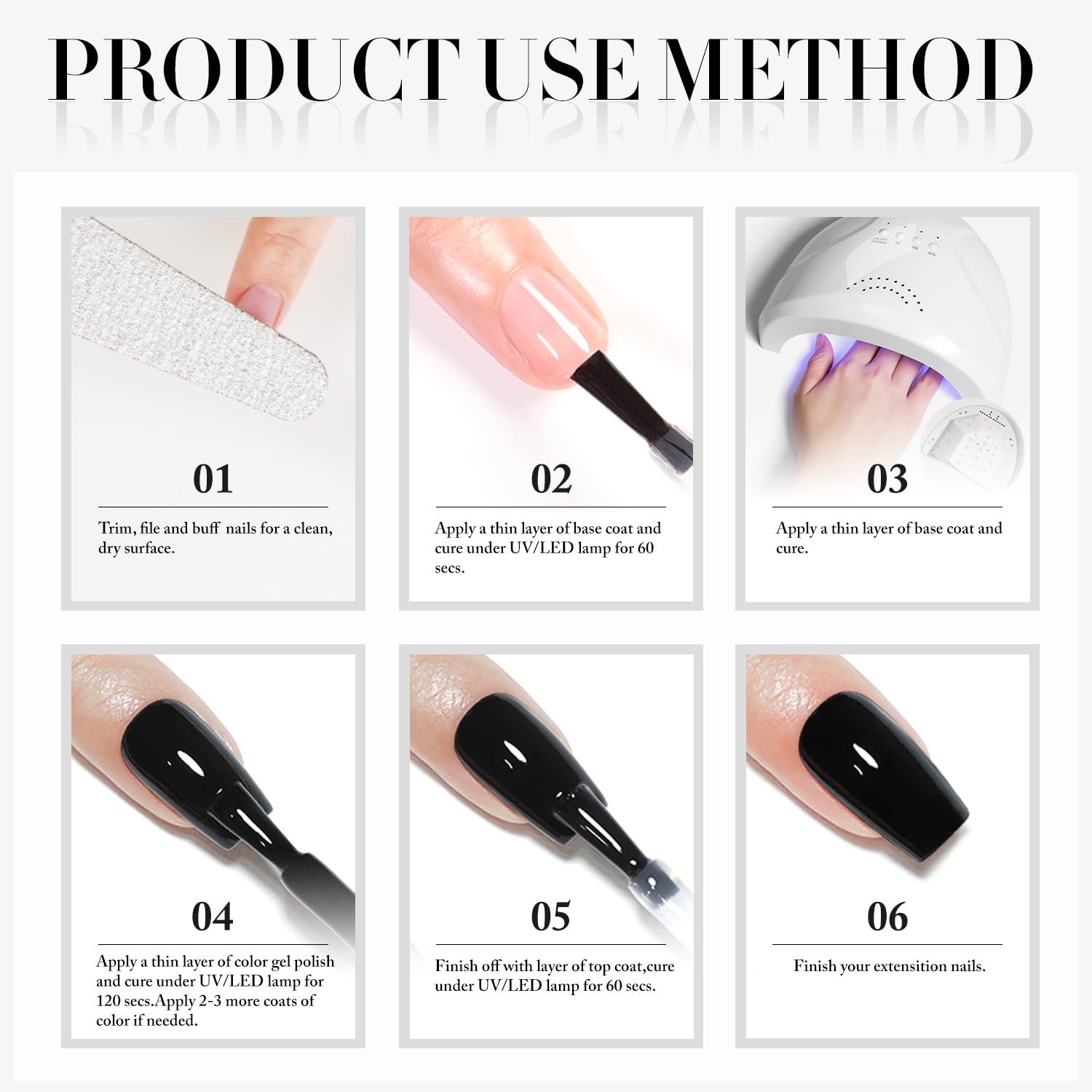 Double Rhythm gel polish kit set of two bottles