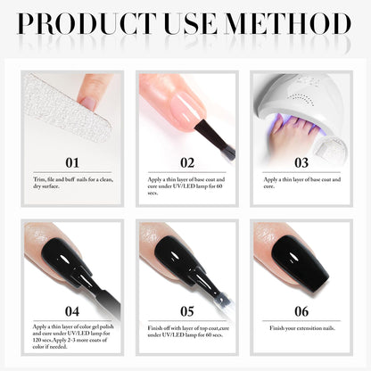 Double Rhythm gel polish kit set of two bottles