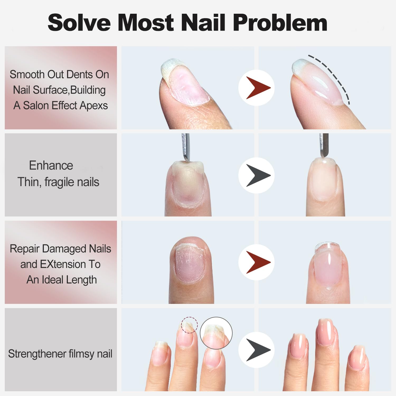 Fzanest nail strengthener 15ml bottle detail