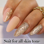 Close-up of reflective glitter particles under direct lighting