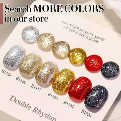 Side profile of Double Rhythm 15ml bottle