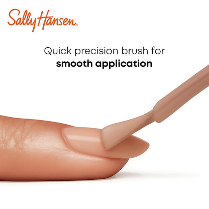 Brand logo and label on Sally Hansen gel polish