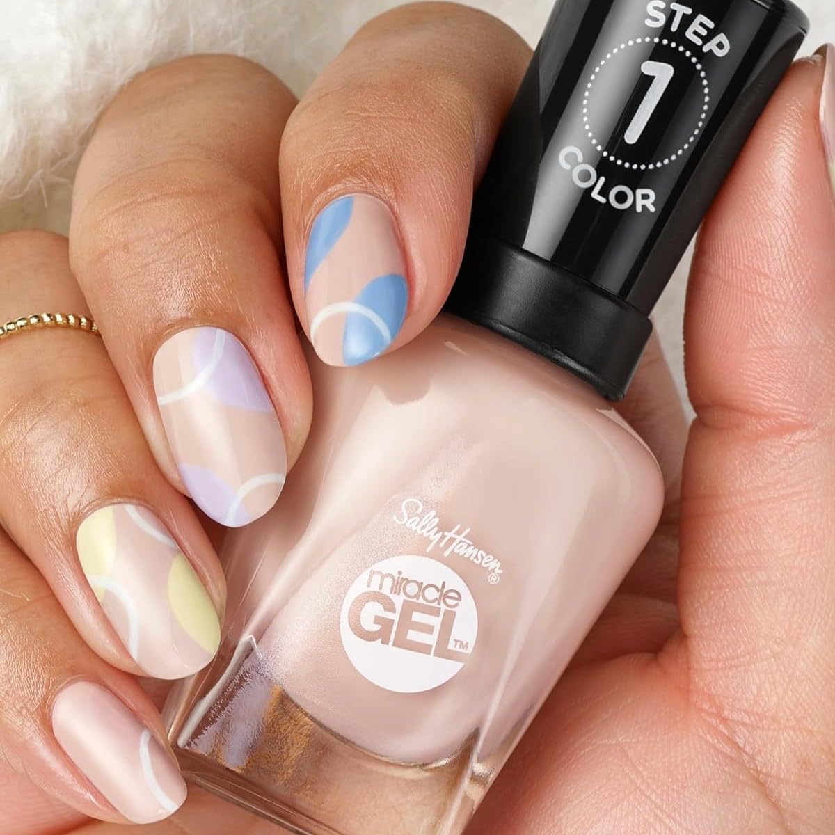Professional swatch of Miracle Gel Once Chiffon A Time