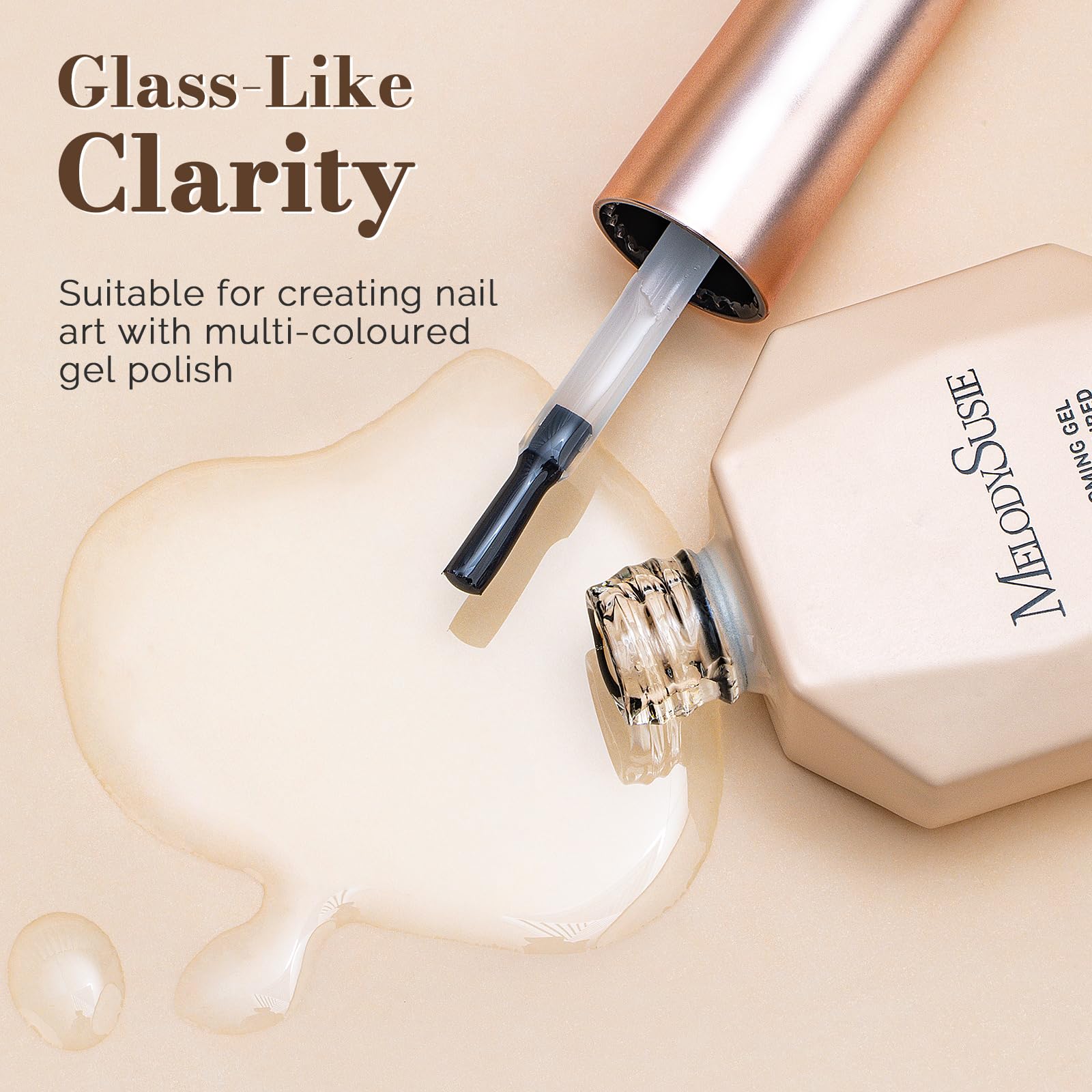 Back of the MelodySusie blooming gel bottle showing instructions