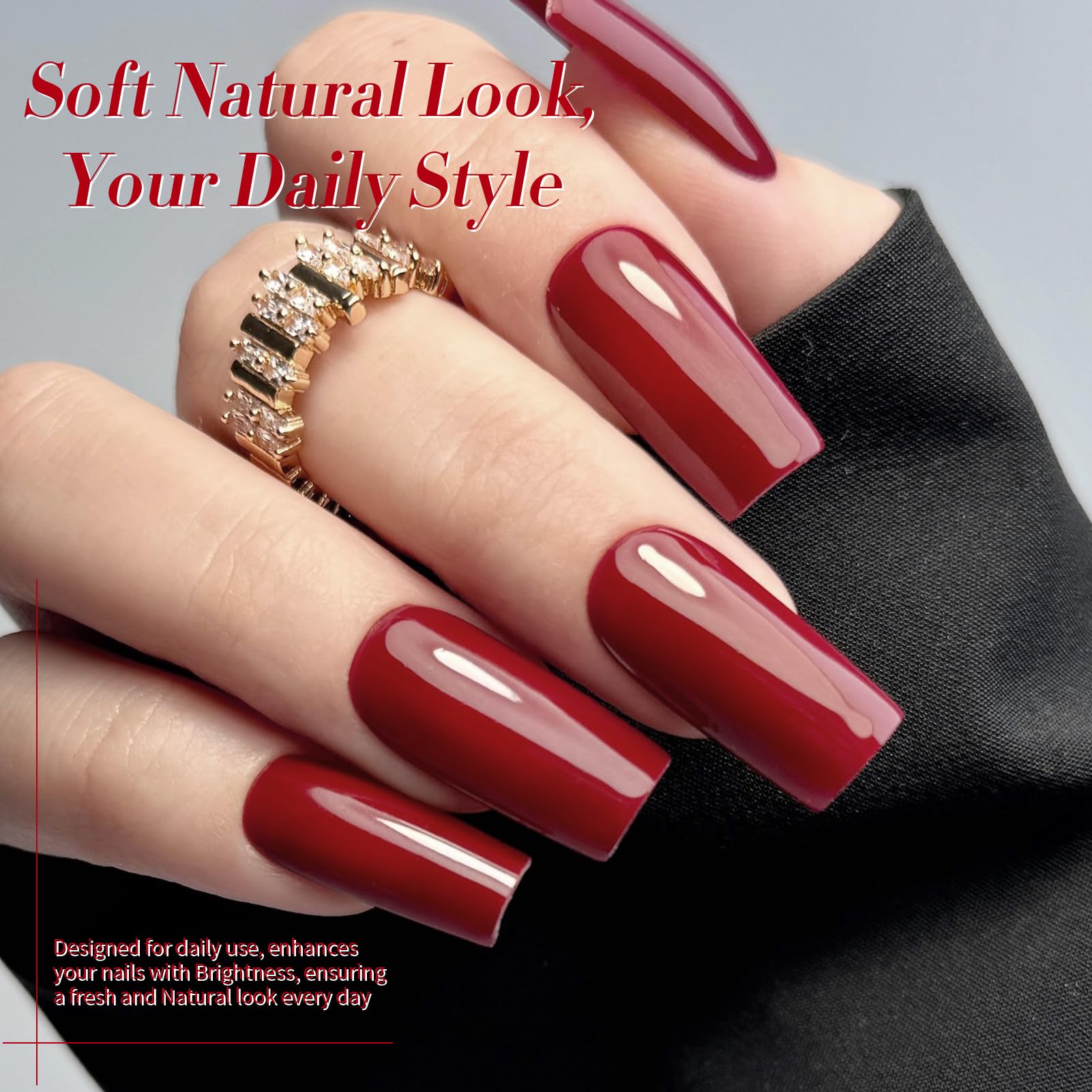 Born Pretty Red Theory gel polish collection packaging