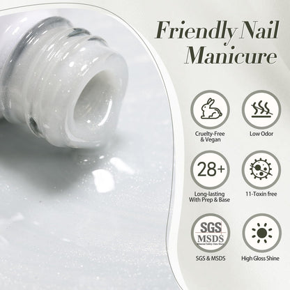 Packaging details of authentic Born Pretty magnetic gel polish