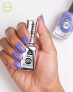 Sally Hansen shiny top coat glass bottle top angle