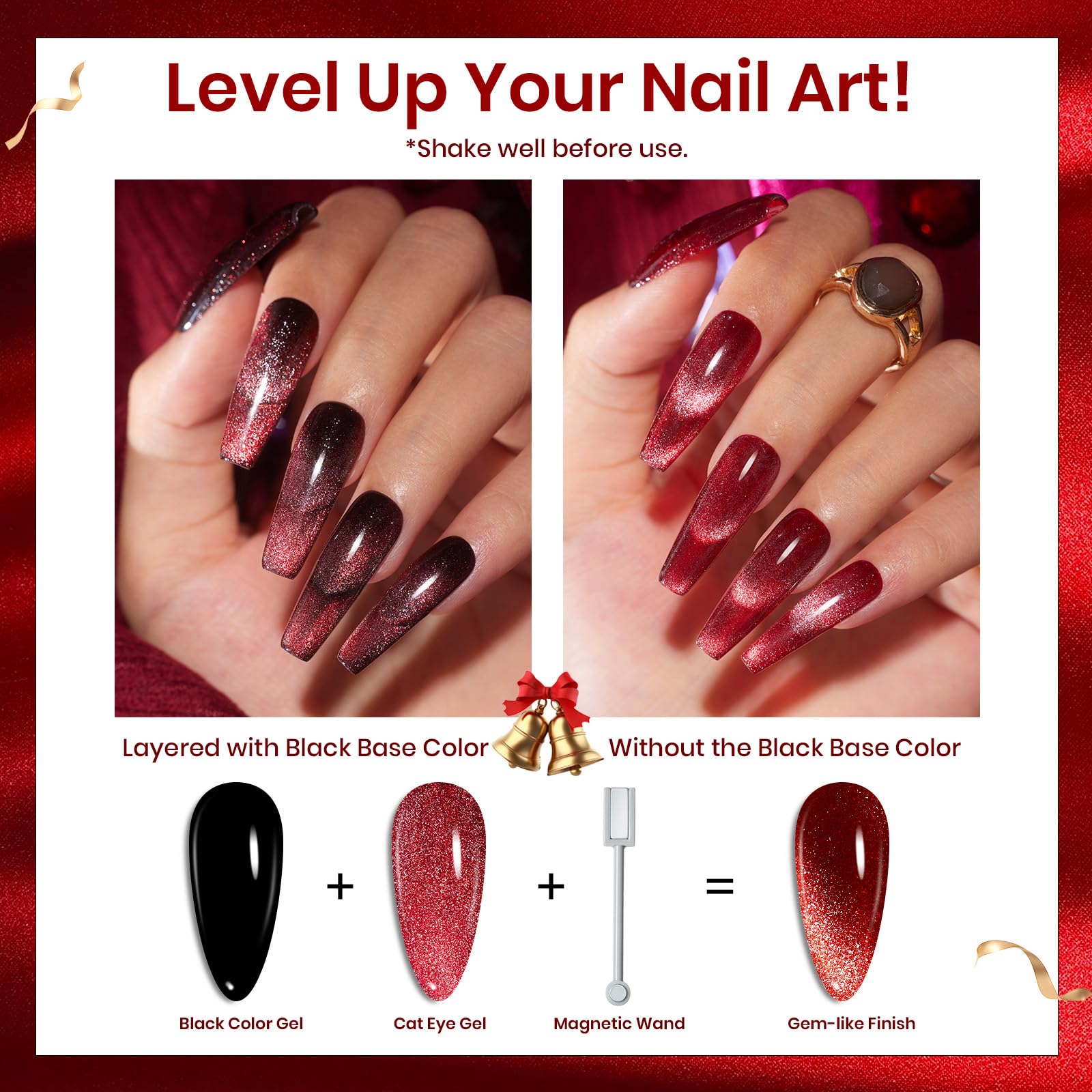 Beetles soak off gel polish set packaging