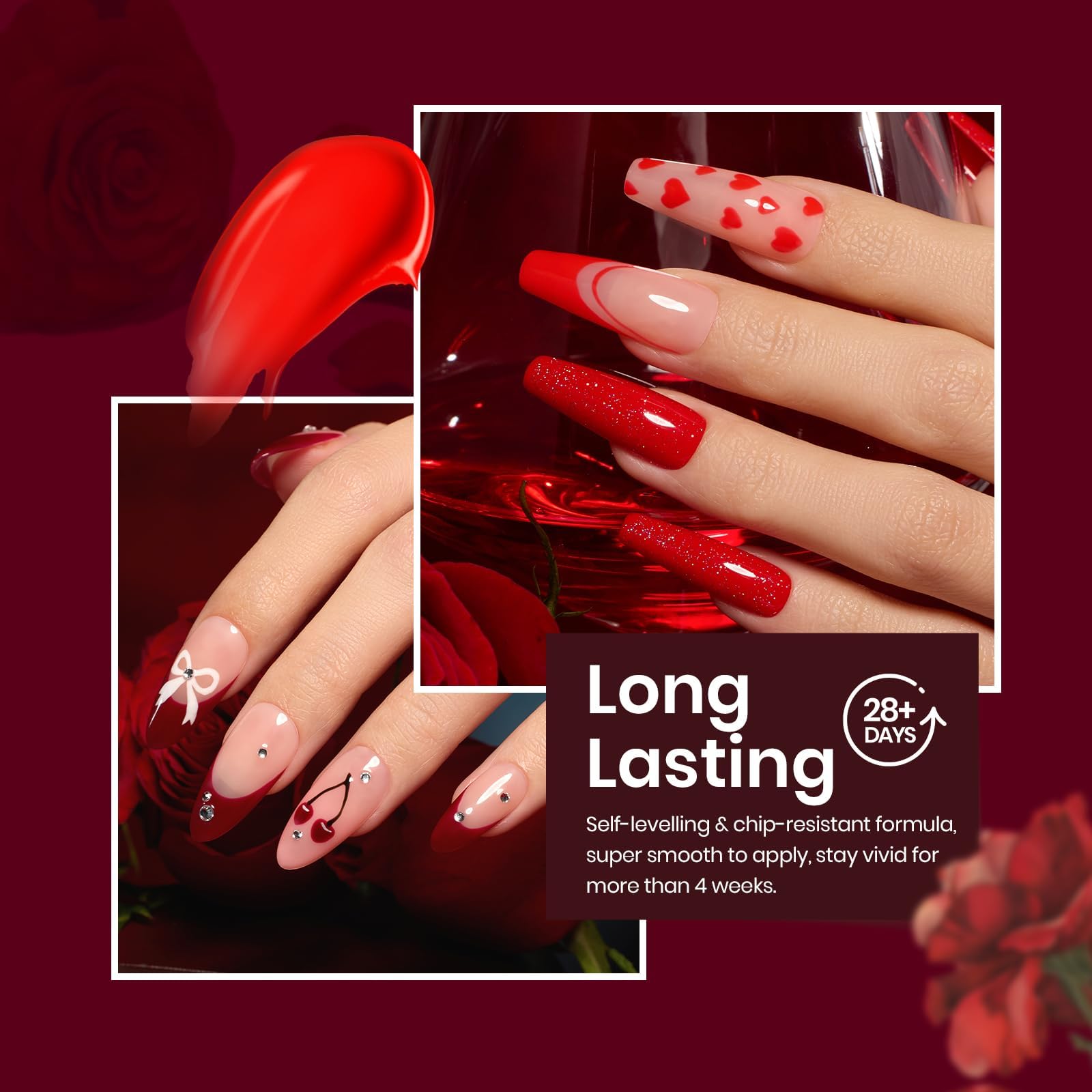 Beetles gel nail polish kit packaging details