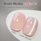 Back label view of Double Rhythm 0.5 fluid ounce polish bottle with product details