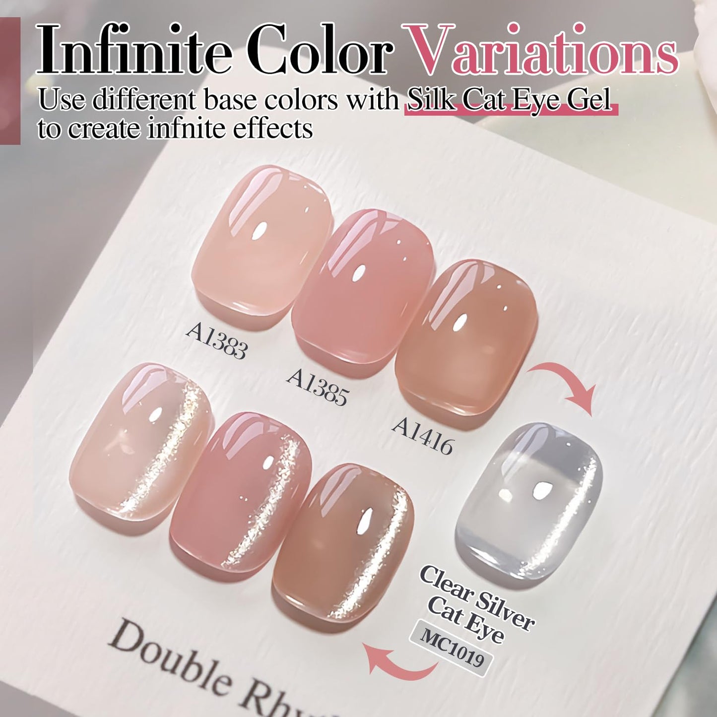Double Rhythm gel polish packaging and contents