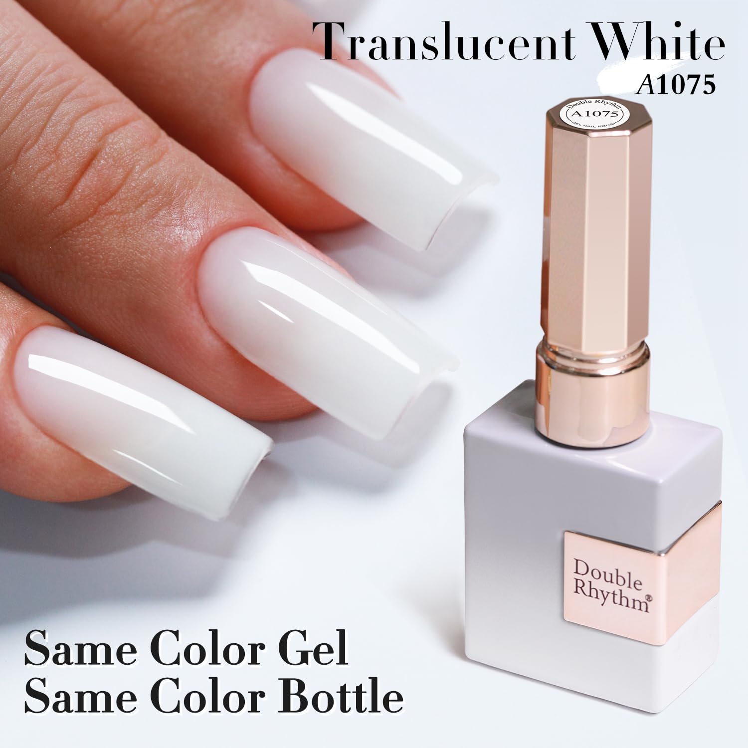 Double Rhythm 15ml nail polish bottle label details