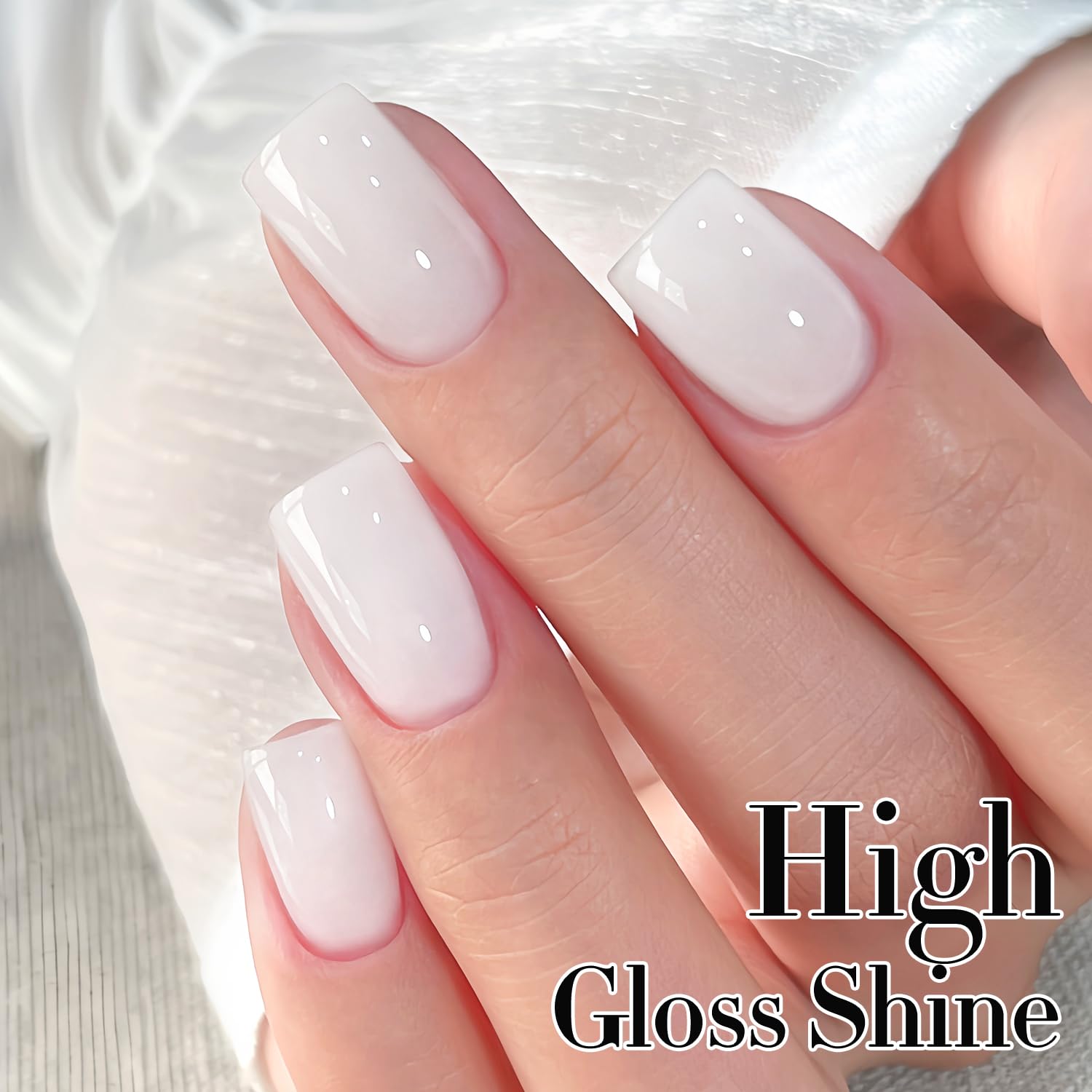 Top view of Double Rhythm sheer gel polish bottle