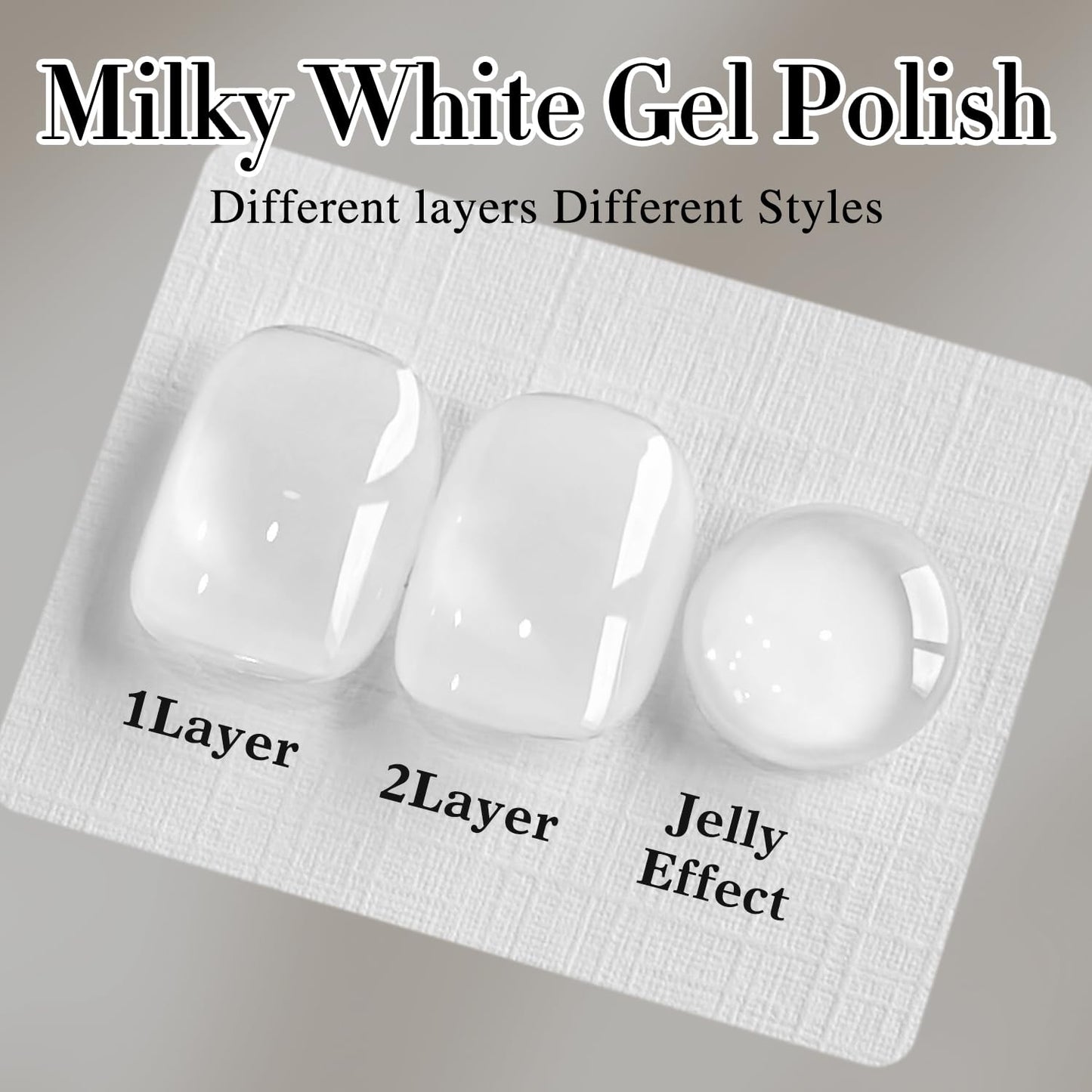 Side profile of Double Rhythm soak off gel polish container