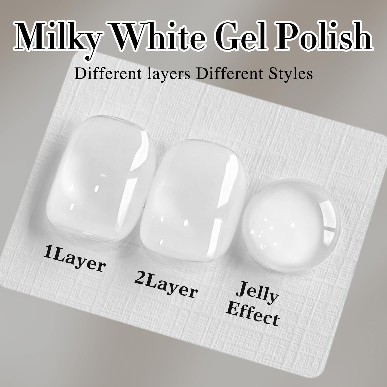 Side profile of Double Rhythm soak off gel polish container
