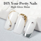 Double Rhythm gel nail polish set arrangement for home salon