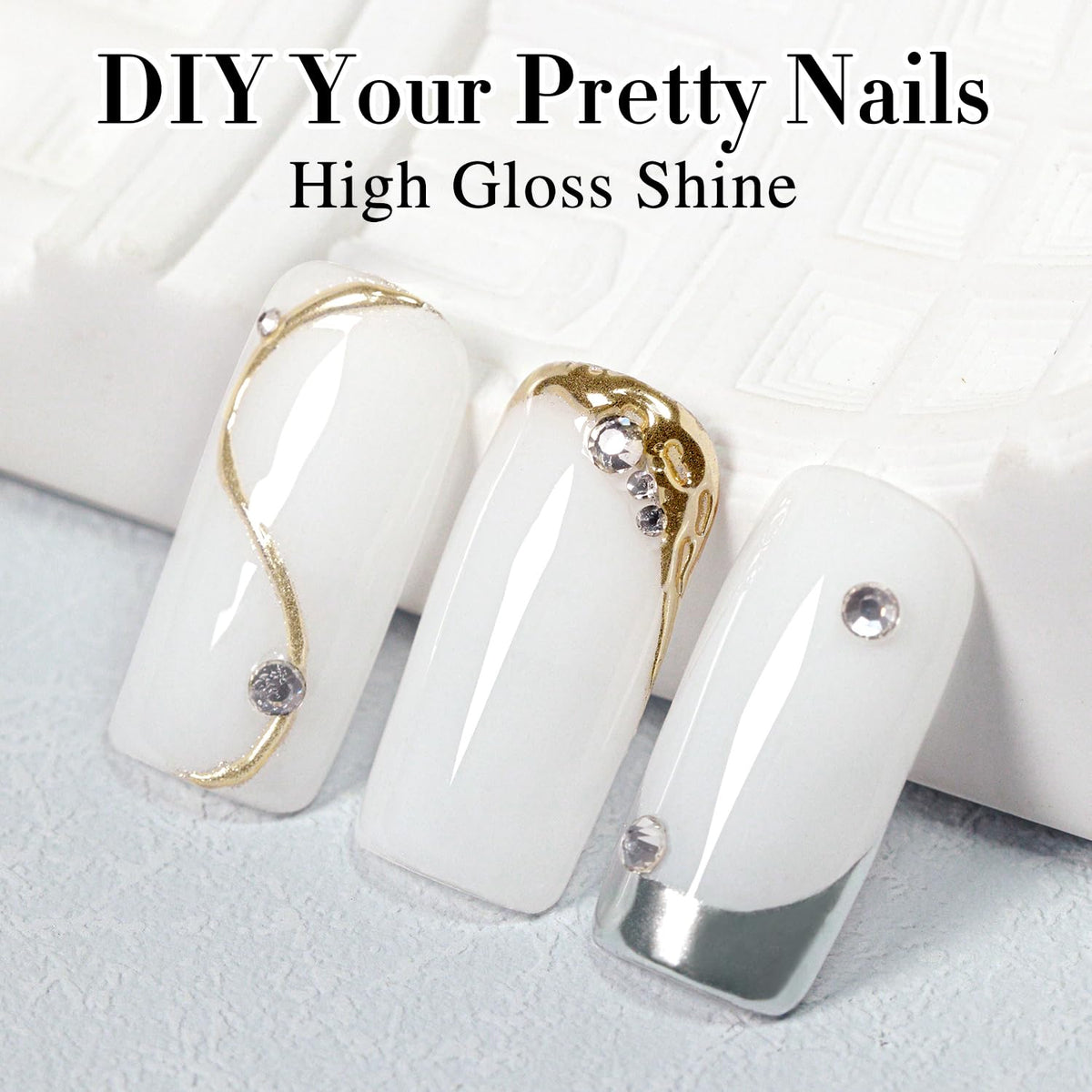 Double Rhythm gel nail polish set arrangement for home salon