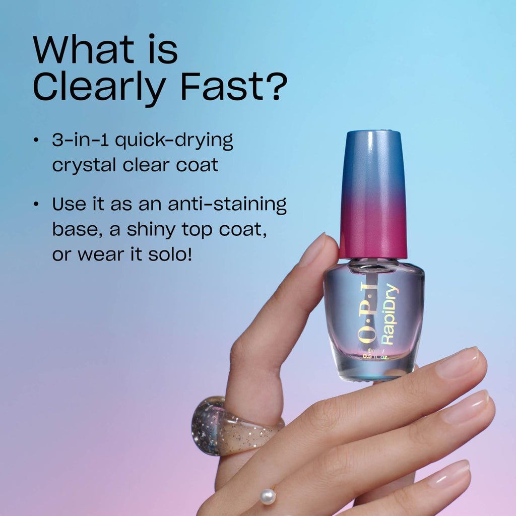 OPI RapiDry gift set box overview