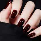 V Venalisa deep red gel polish bottle with size label visible