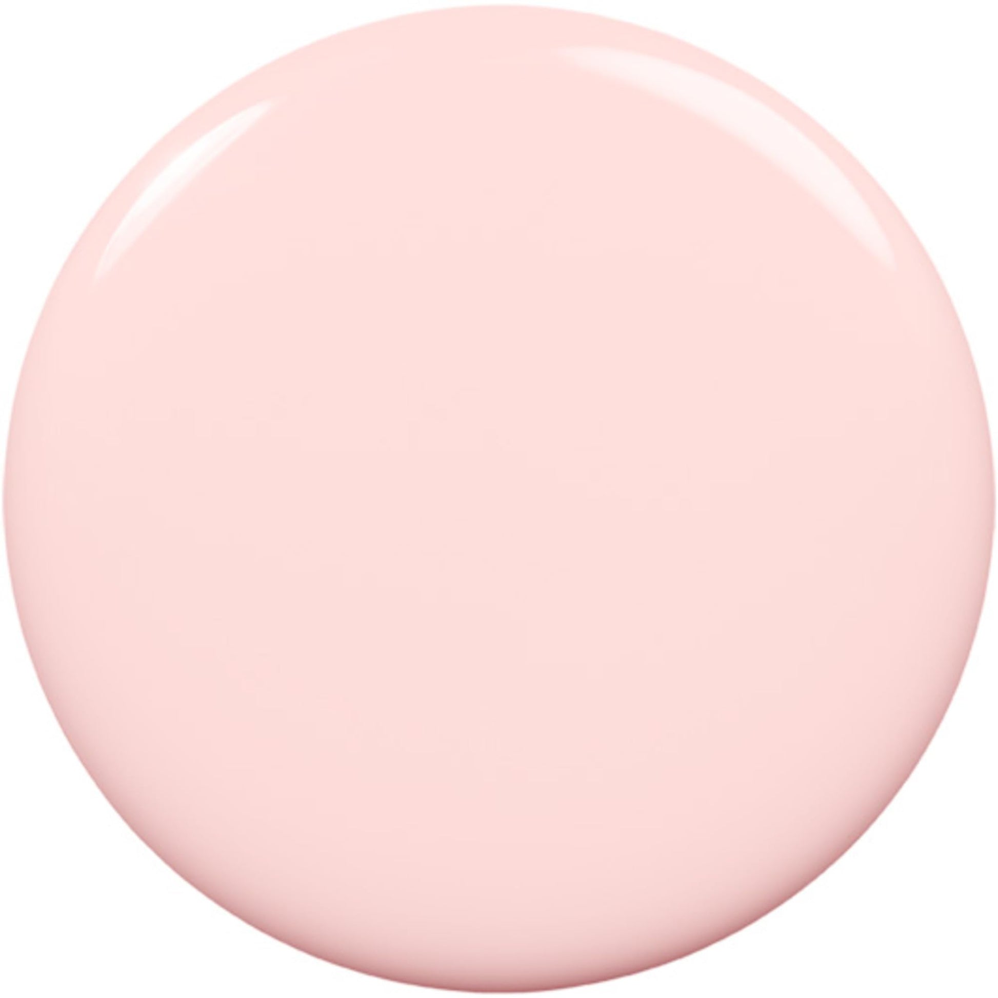 Essie Ballet Slippers sheer pink shade swatch on nails