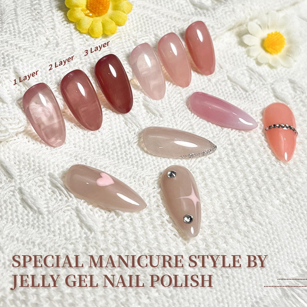 Jodsone base coat and top coat bottles included in the 23 piece kit