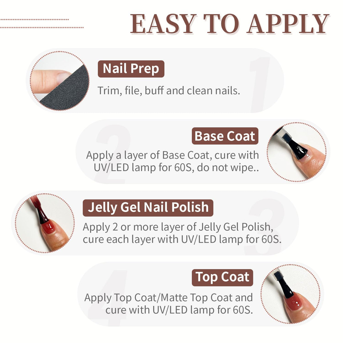 Complete Jodsone 23 piece gel nail polish collection laid out flat