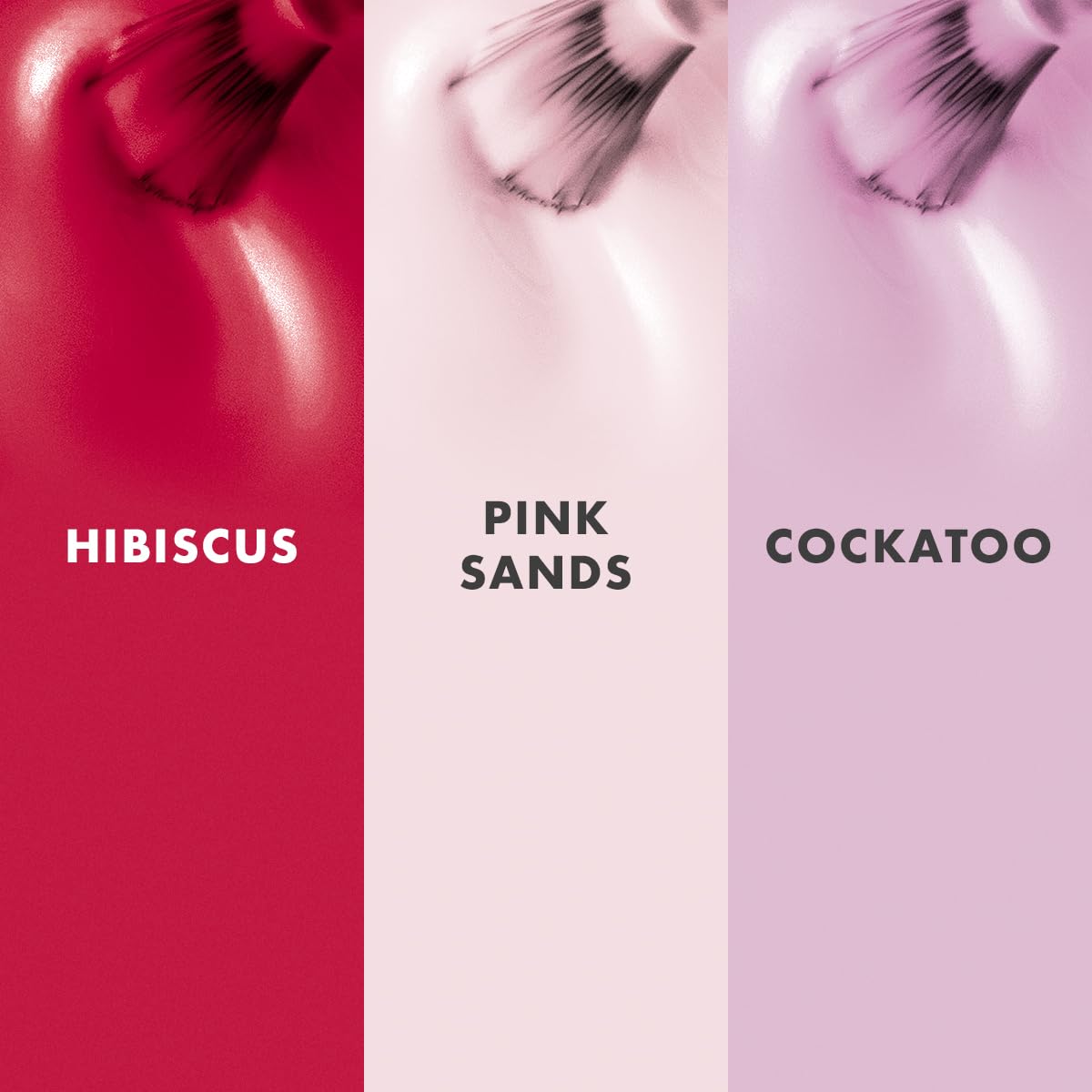 Olive and June Cockatoo and Pink Sands polish bottles
